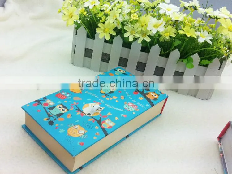 300 sheets hard cover notebook