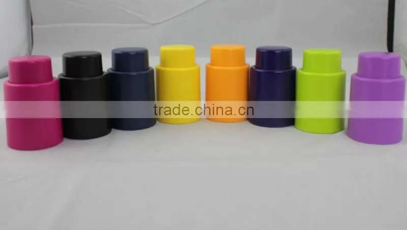 Plastic Vacuum Wine Stopper , Wine Accessories, Wine Bottle Stopper