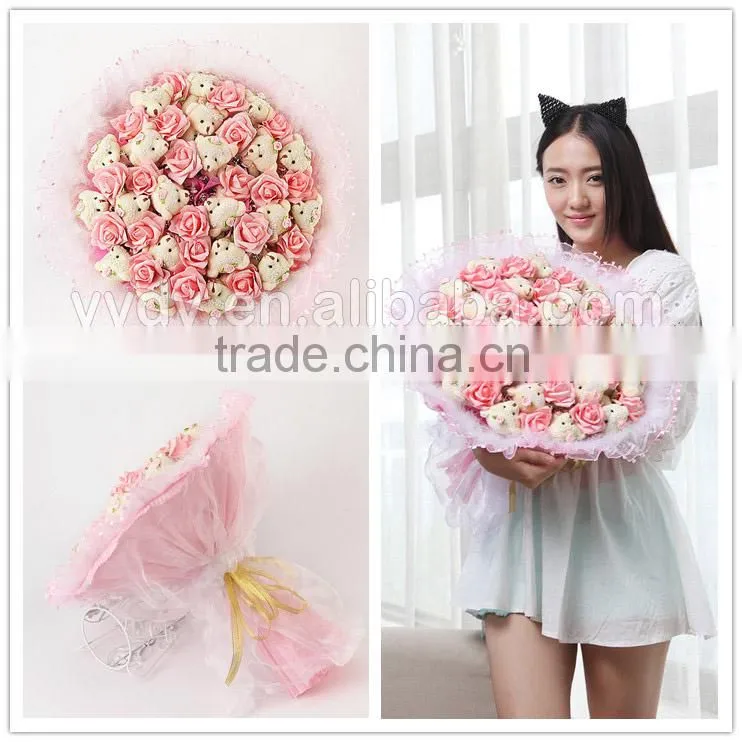 Plush Bear Bouquet Wedding Gifts Dubai