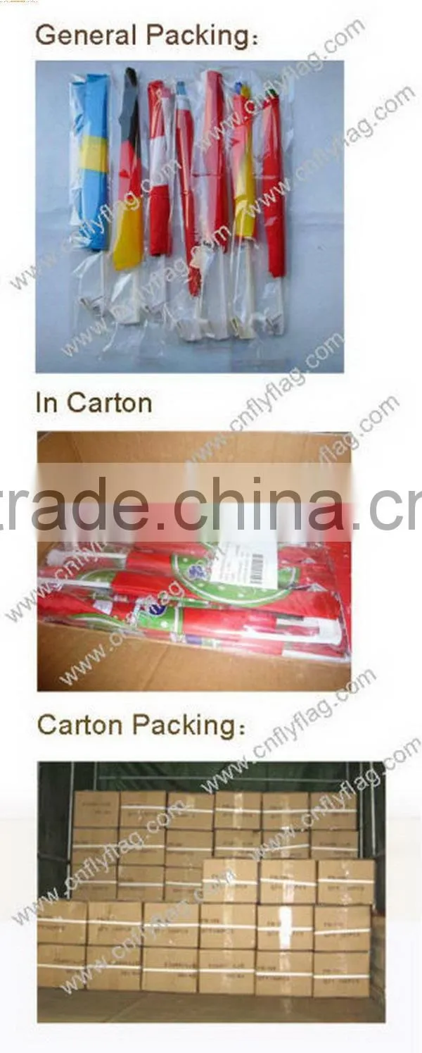Top level latest free design car flag window clips