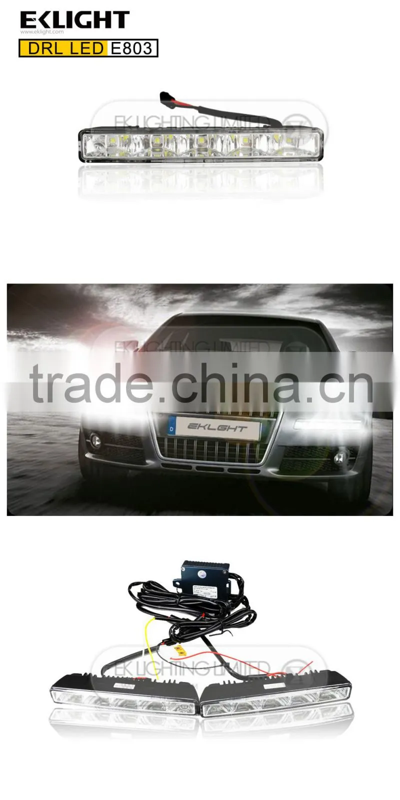 EK daytime running light Car Auto Accessories Flexible drl led/daytime running light