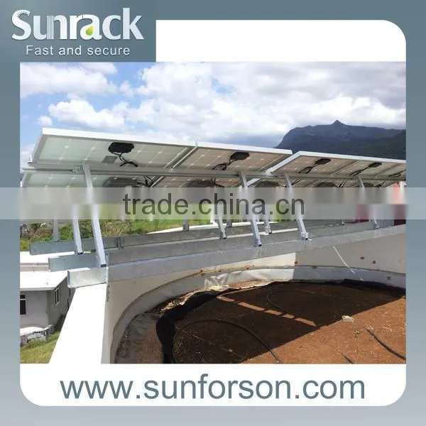 Tin Roof PV Solar Power Mounting System
