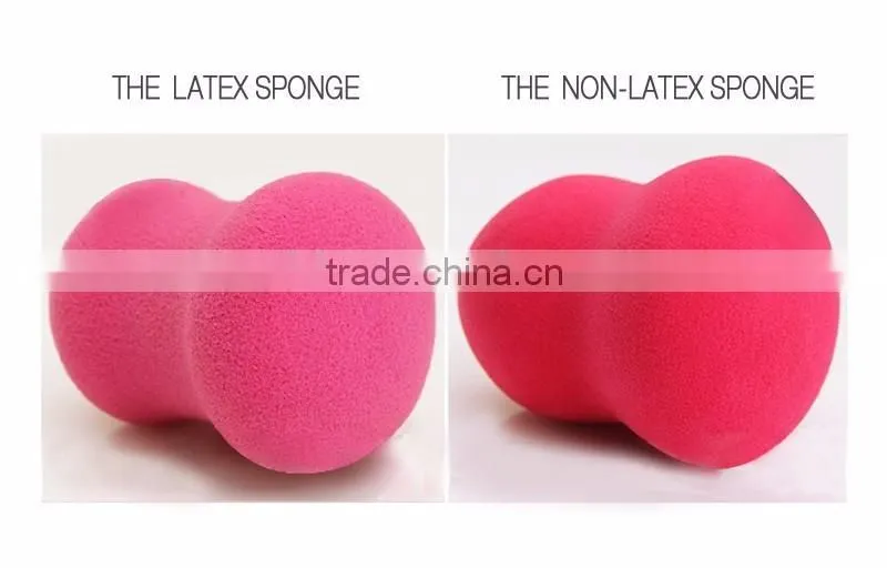 Certified skin-friendly custom size & color private label makeup sponge with fresh stock