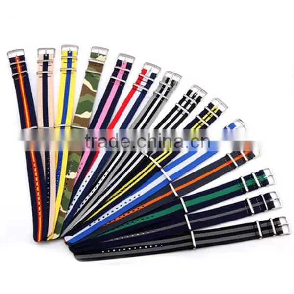 High quality canvas ring 2 parts watch canvas strap