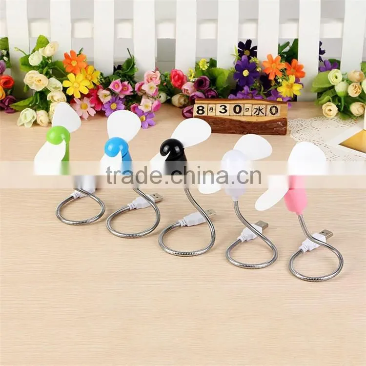 Portable Flexible USB Mini Cooling Fan Cooler For Laptop Desktop PC Computer