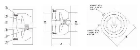 Silent Wafer Check Valve