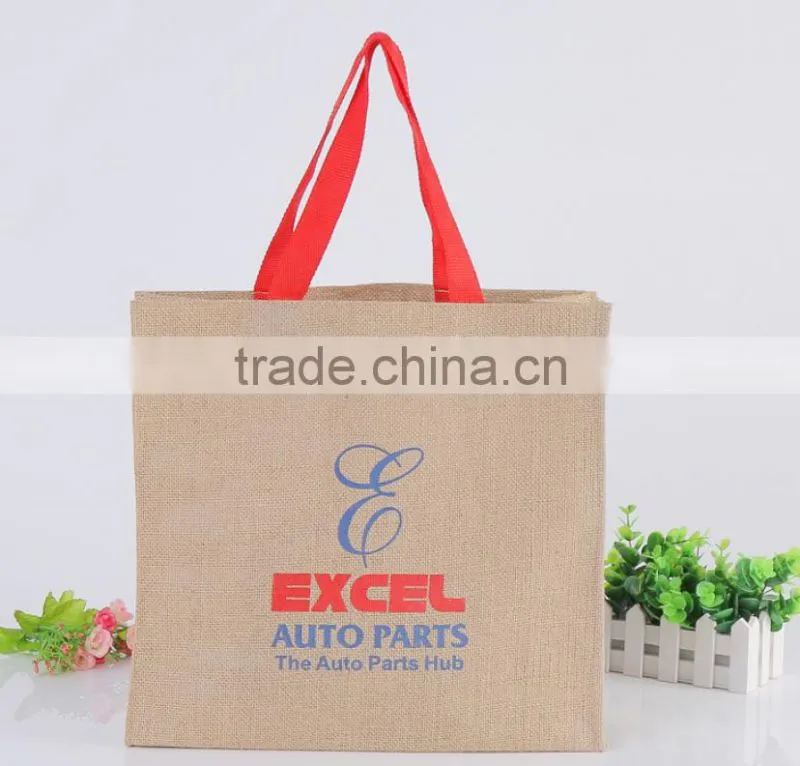 Attract Visitors Trade Show Bags Exhibition Souvenir Gifts jute bags wholesale
