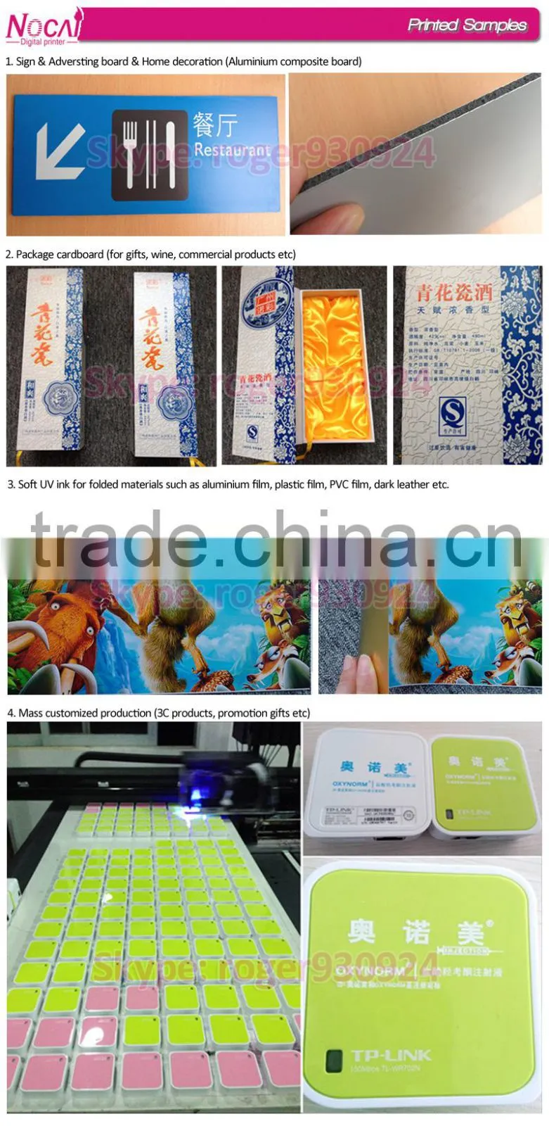 Distributors Wanted!60cm*150cm size NC-UV0615 CE approved Digital Printing Machine