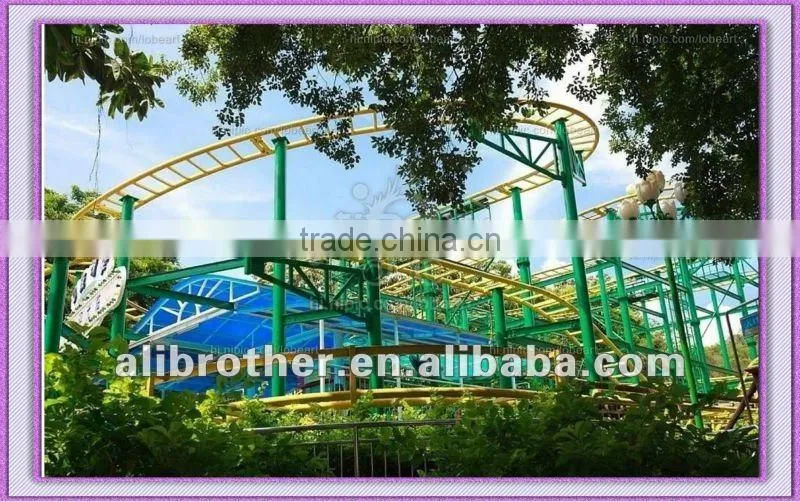 Amusement outdoor kids roller coaster
