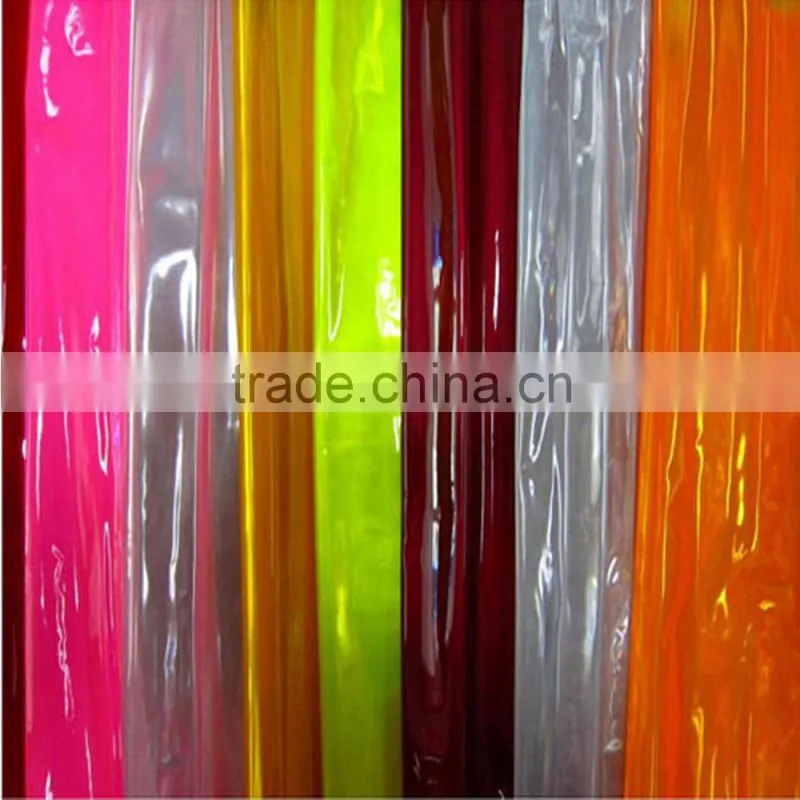2016 best sell transparent color Packaging Film Usage And Transparent PVC Plastic Film