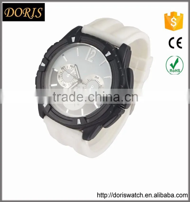 custom newest brand band luxury silicone sport watch