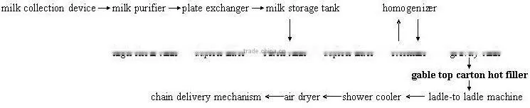 Gable Top Carton Filling Machine for beverage 004