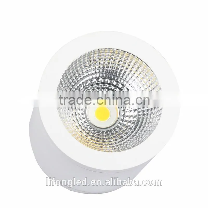shenzhen led lights CRI 90 25W COB LED Surface Mounted Downlight