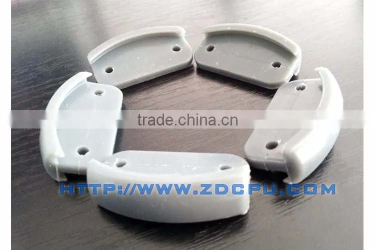 Custom mold threaded silicone waterproof rubber stoppers