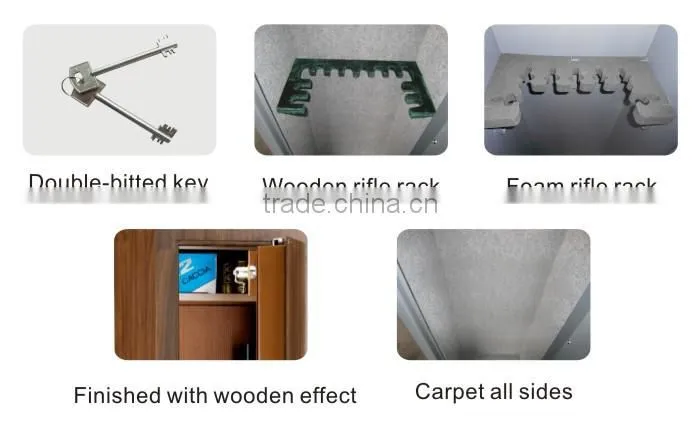 Large Cheap gun safe with mechanical lock