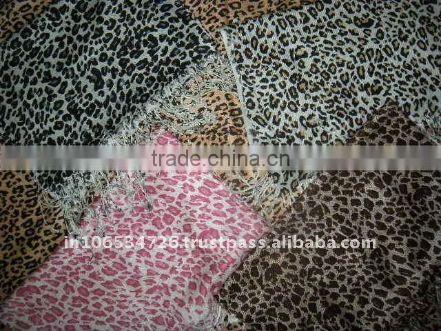 100%Viscose Animal Printed Scarf/Shawl