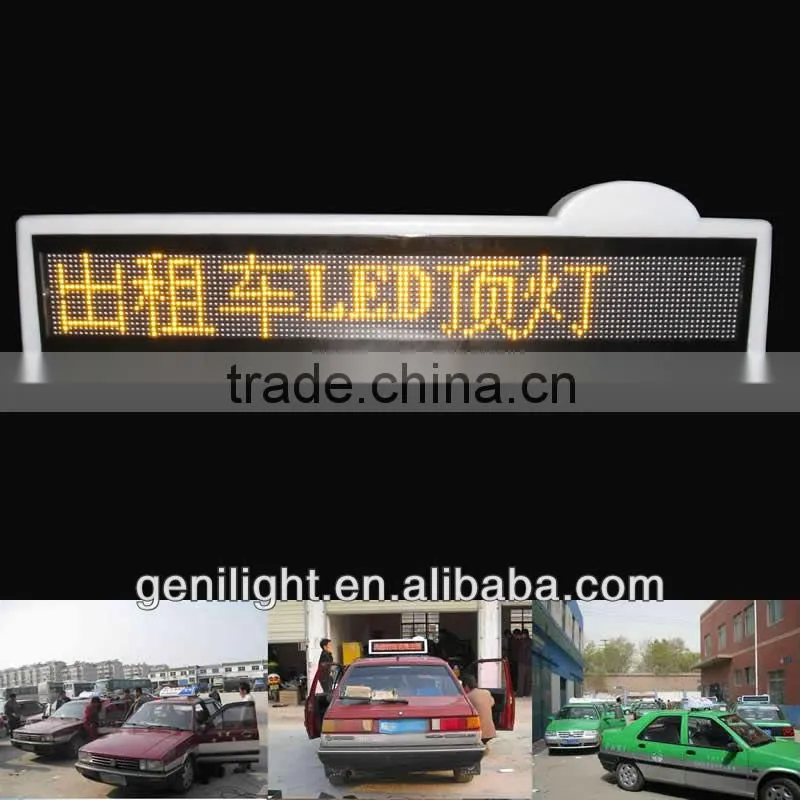 outdoor led display for taxi