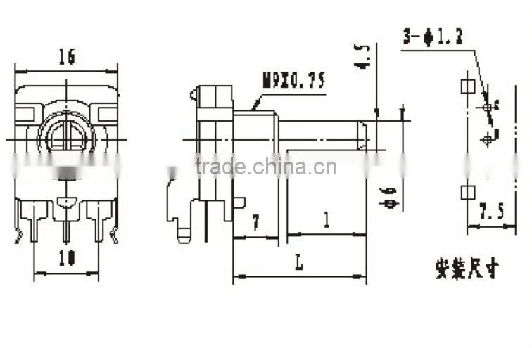 encoder rotary