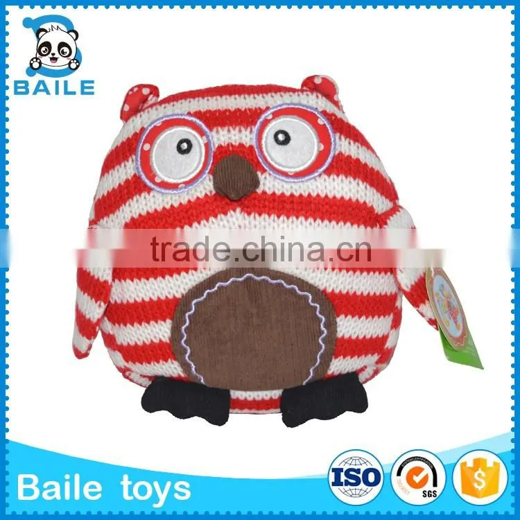 White and red animal cute bird sttuffed plush china toy