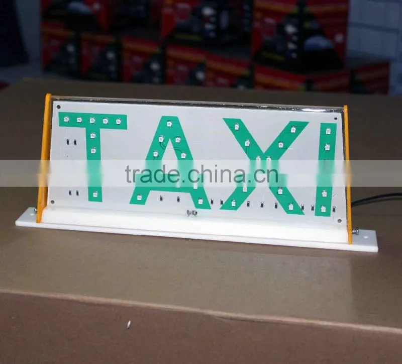 Brazil's taxi lights ledtaxilight taxi
