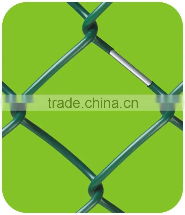 pvc coated 9 gauge chain link fence
