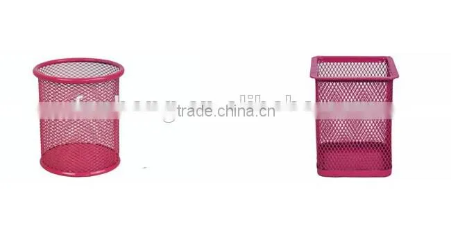 mesh office pen holder pen cup pen vase