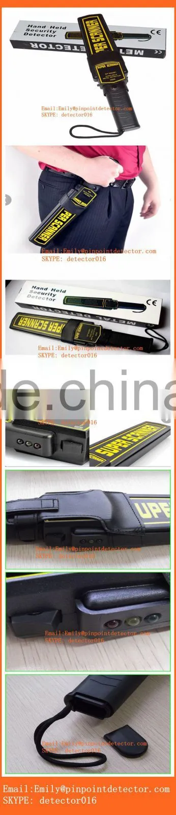 metal detector for security inspection Super Scanner metal detector sale