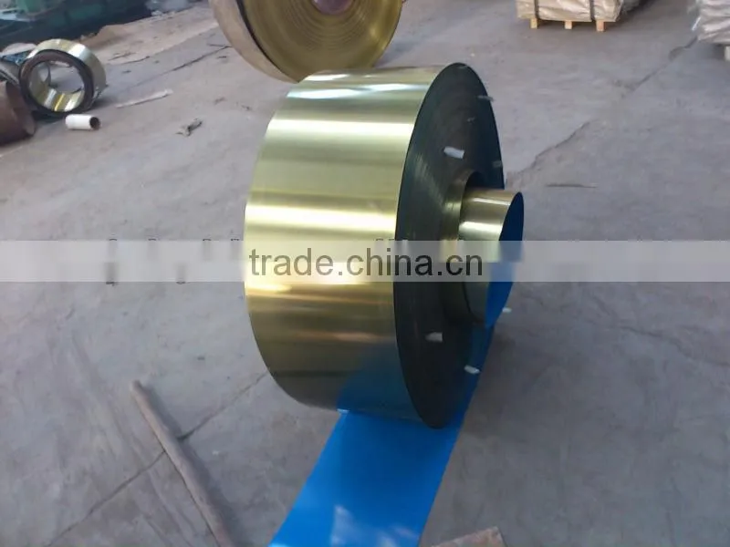 Lacquered tinplate coil