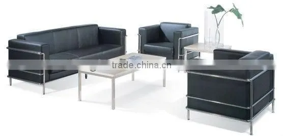 Modern leather sofa