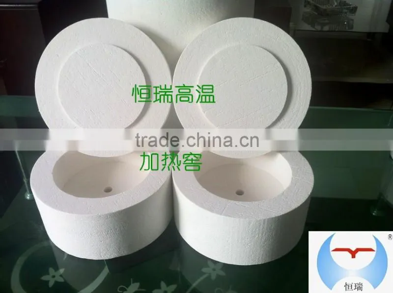 Fire resistance and Heat insulation ceramic fiber pipe