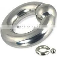 Fashion316L surgical stainless steel earing,BCR body jewelry