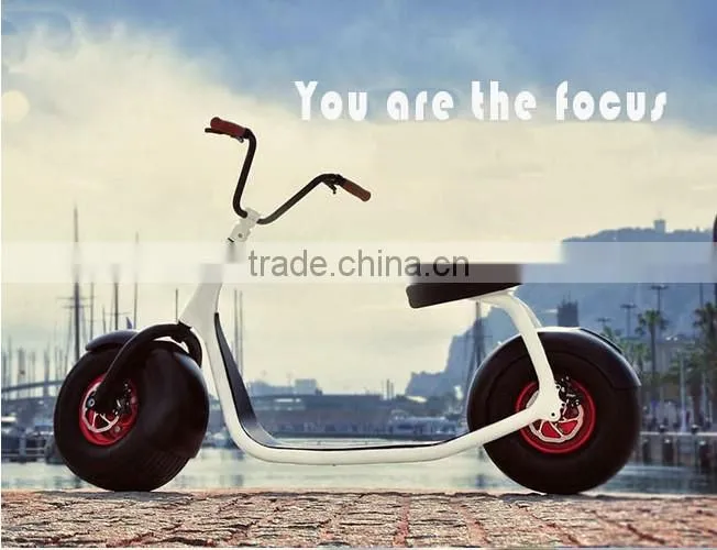 Big motor wheel halley electric scooter 60v 1000w citycoco scooter