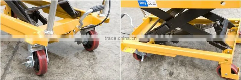 1500KG Mini scissor lift table with Max.height 1000 mm (Customizable)