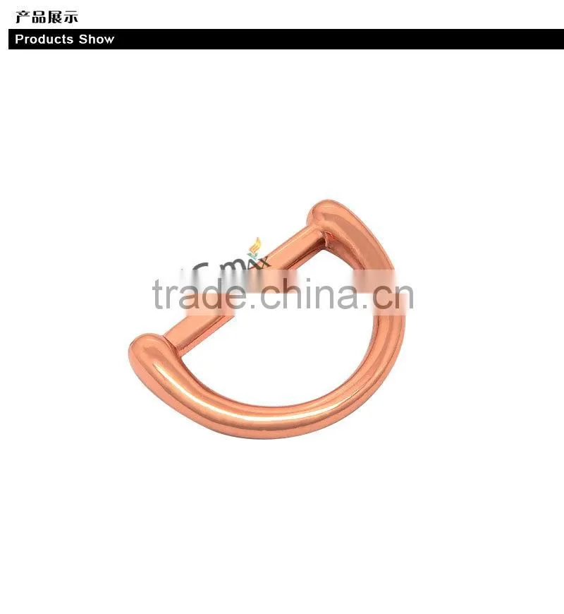 Bag Hardware Accessories Rose Gold Wholesale D Rings