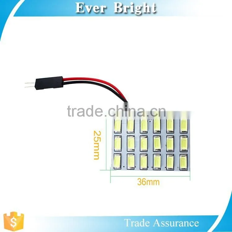 5730 18SMD 540 Lumen led panel lamps for car