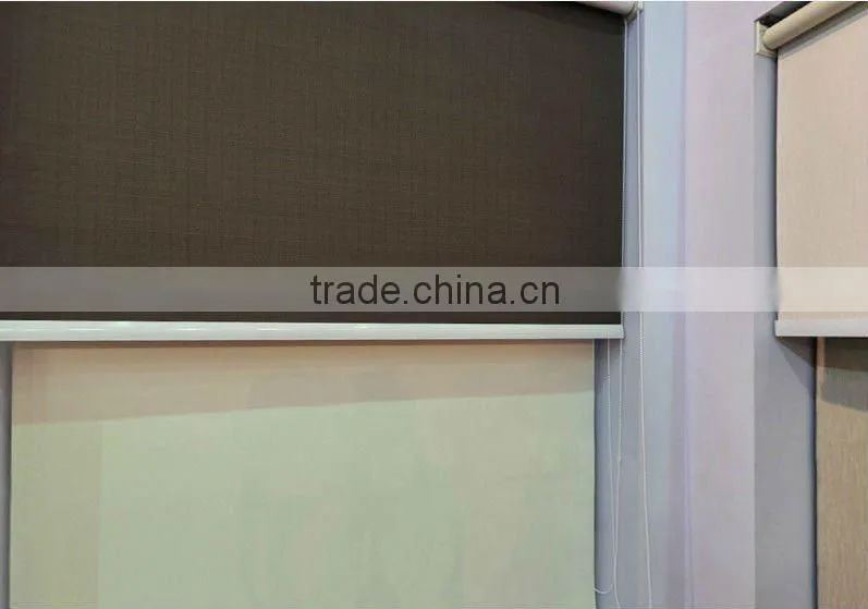textured dim out blinds material for roller blinds system