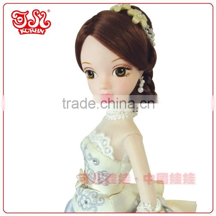 11'' fashion bride doll toy high end gift