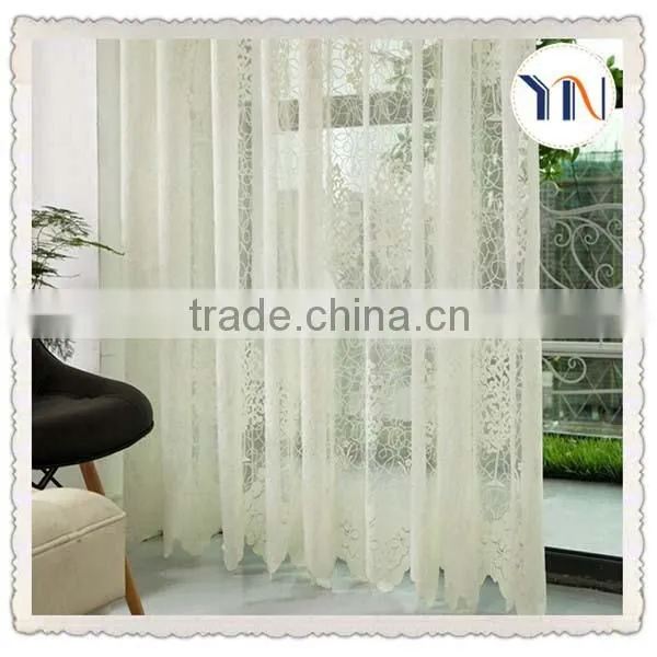 flower embroidery high quality japanese voile fabric