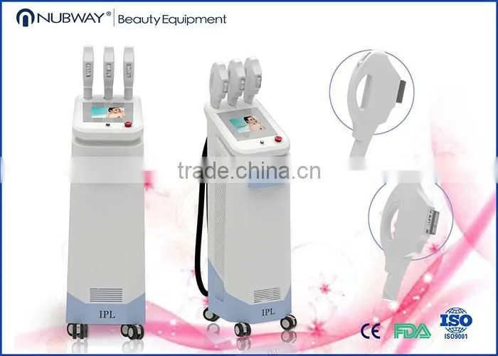 Professional beauty Equipment IPL 2015 RF laser hair removal system