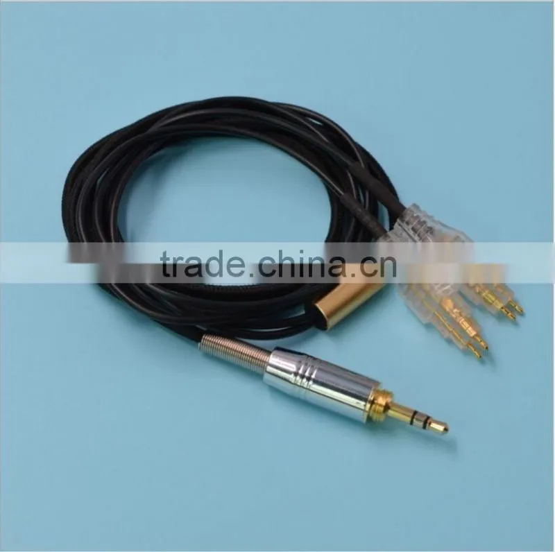 Replacement Audio Cable For Sennheiser HD650 HD600 HD580 HD414 HD420 HD430 HD525 HD545 HD565 Headphones