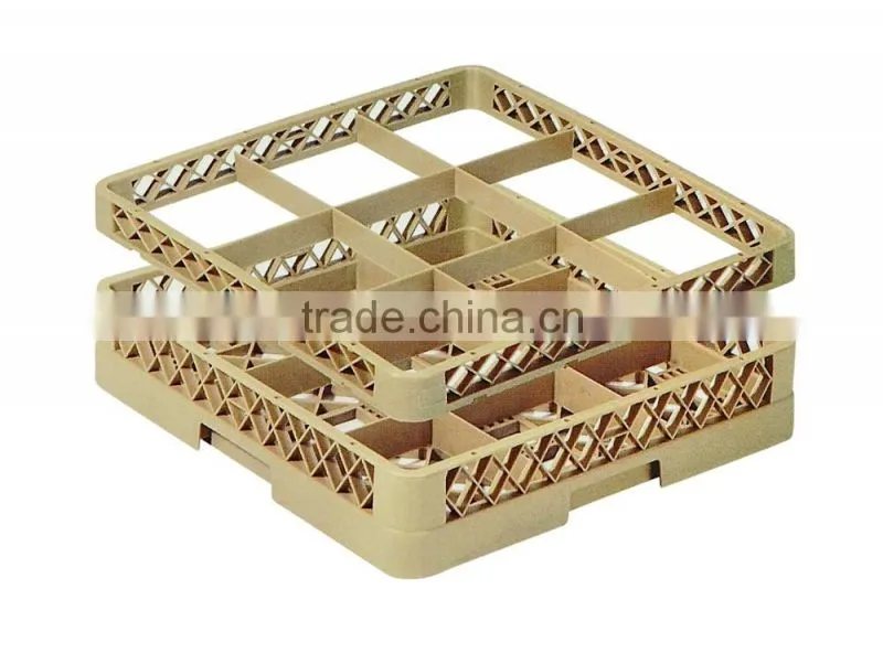 Very popular Restaurant Glass Tray Rack Trolley Dolly and Dishwasher Dolly
