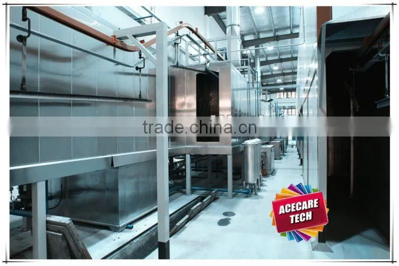 Painting Line for machinery and tools, Powder coating production line for machinery,Motorcycle painting line