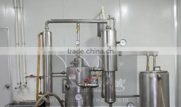 honey processing 0.5ton honey thickener and filter machine