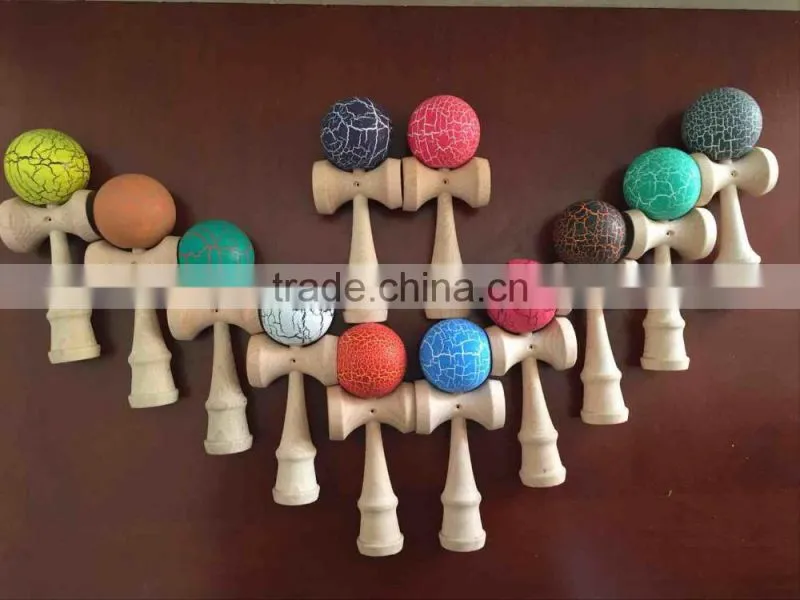 2017 Hot Sell Customized wooden kendama toy
