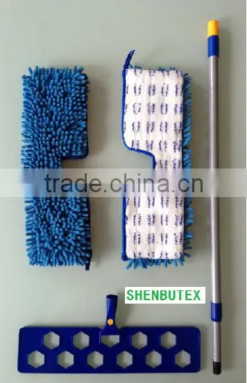 microfiber chenille flat & triangle mop
