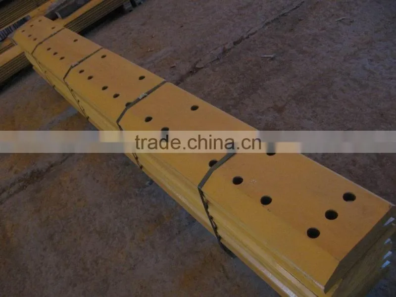 High quality heat treated Boron steel Motor Grader blades cutting edges and end bit for dozer and grader