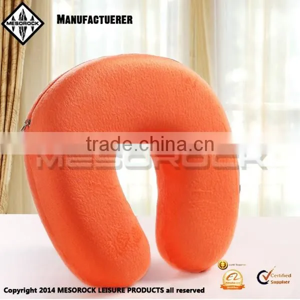 High quality memory foam u-shape pillow travel neck pillow