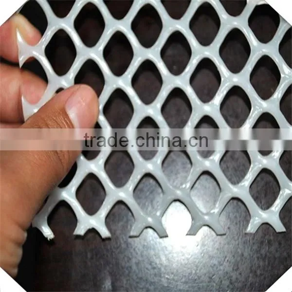 green plastic coating wire mesh / plastic wire mesh factory price