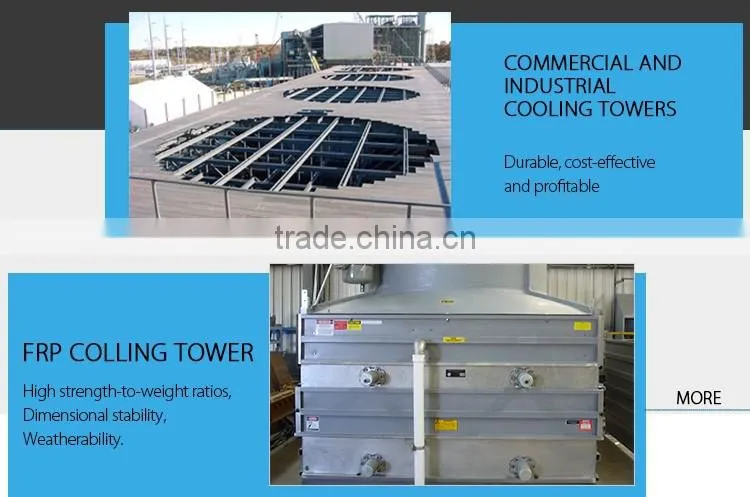 fiberglass reinforced polymer newest closed cooling tower