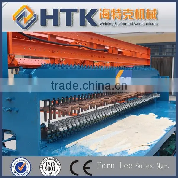 High frequency welding machine for fence panel